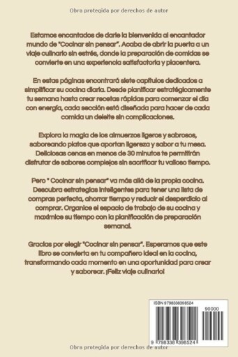 Cocinar sin pensar