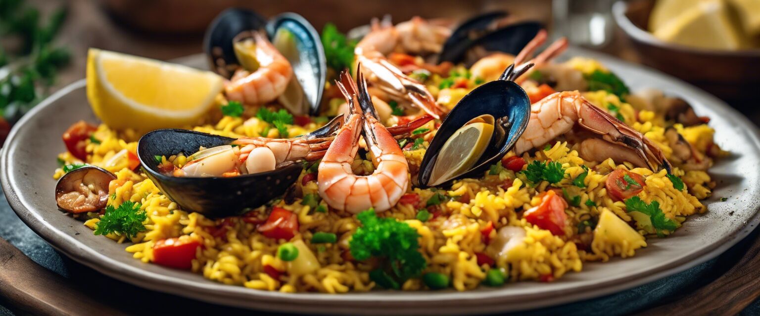 Delicious paella